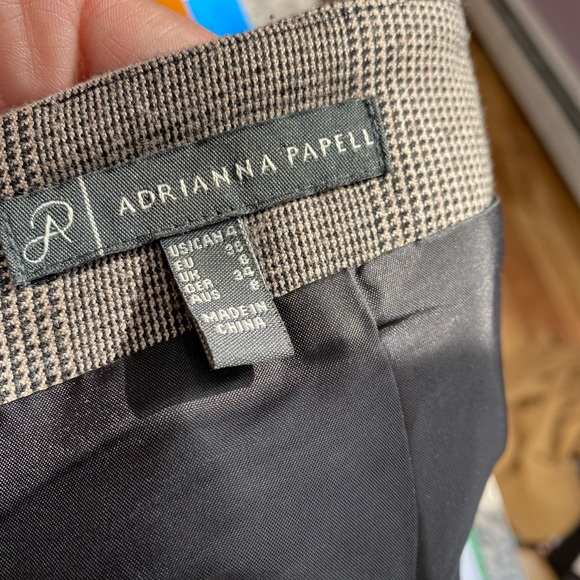 Lace and plaid dress skirt - Picture 2 of 7